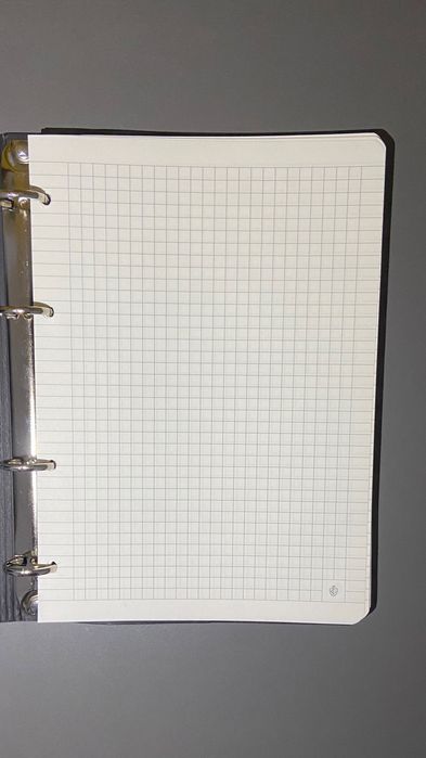 блокнот в клеточку