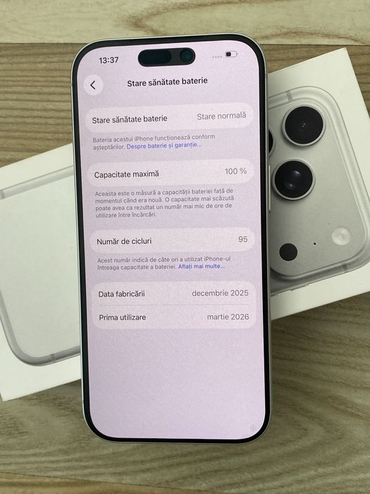 iPhone 17  PRO  , 256 GB , 100 % Bateria , Accept Schimburi
