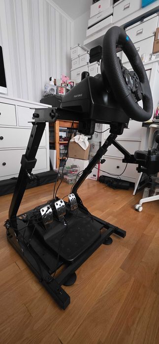 Logitech G923 TRUEFORCE + Suport Metalic (Racing Setup Complet) –  NOU
