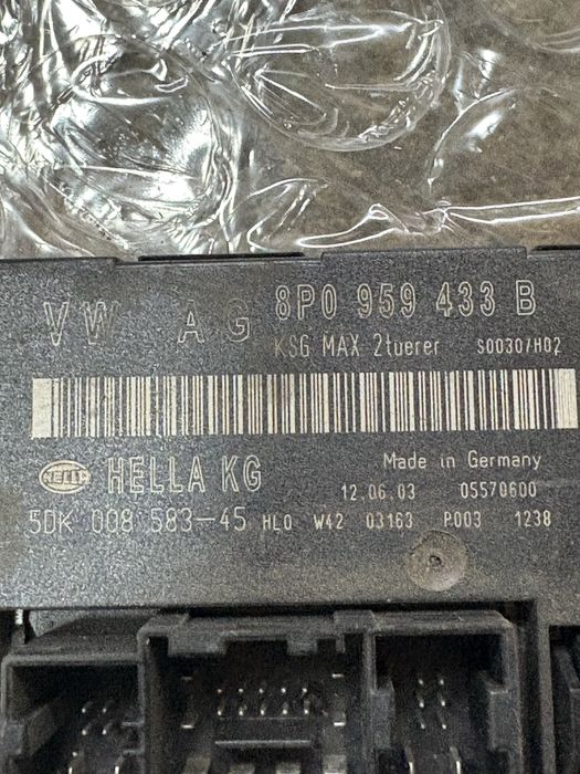 Audi a3 8p Комфорт Модул