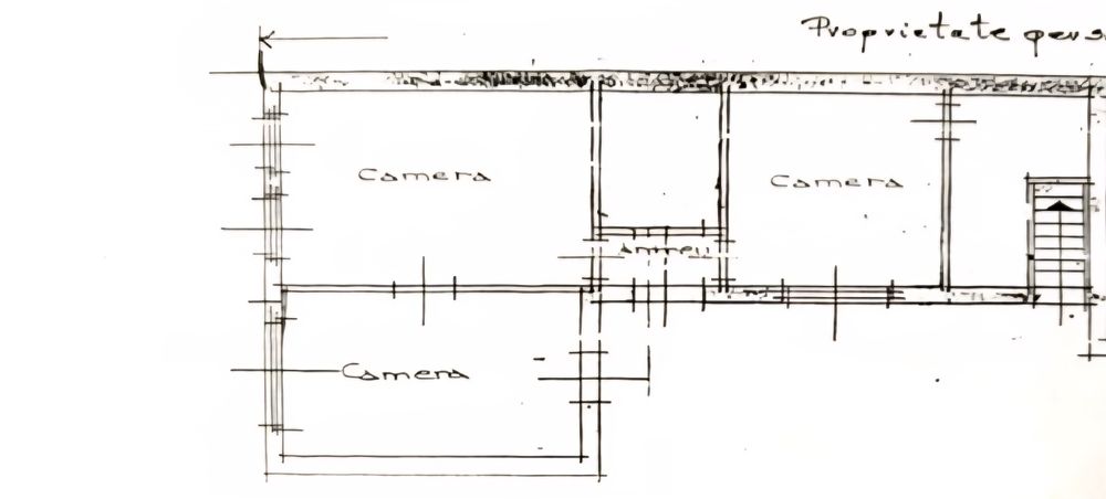 Casa cu 3 camere de inchiriat, birouri, sediu firma, Gruia