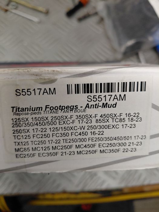 Титаниеви степенки KTM,GasGas,Husqvarna