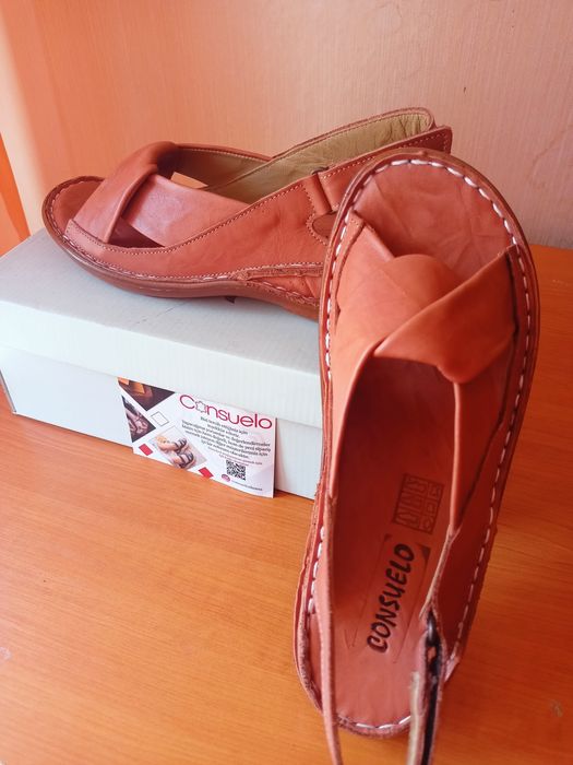 Сандали от естествена кожа