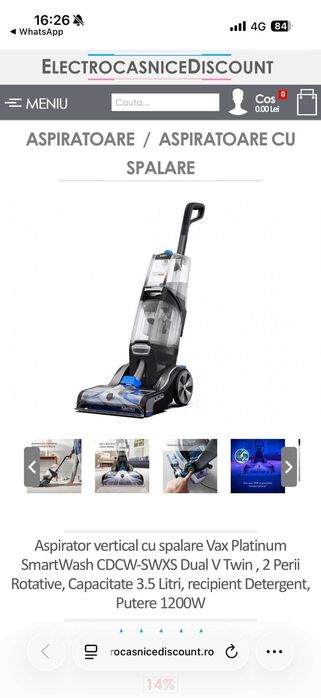 Aspirator Vax platinum