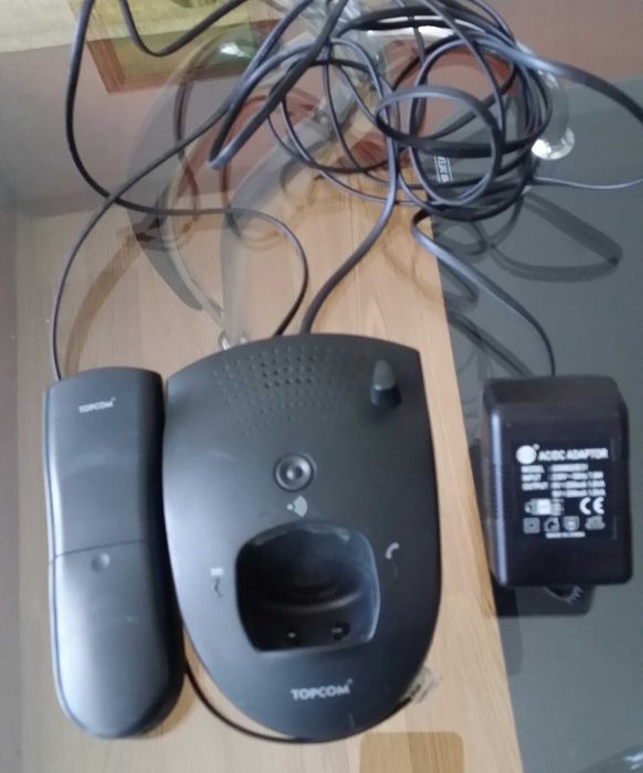 Безжичен стационарен телефон ТОПКОМ