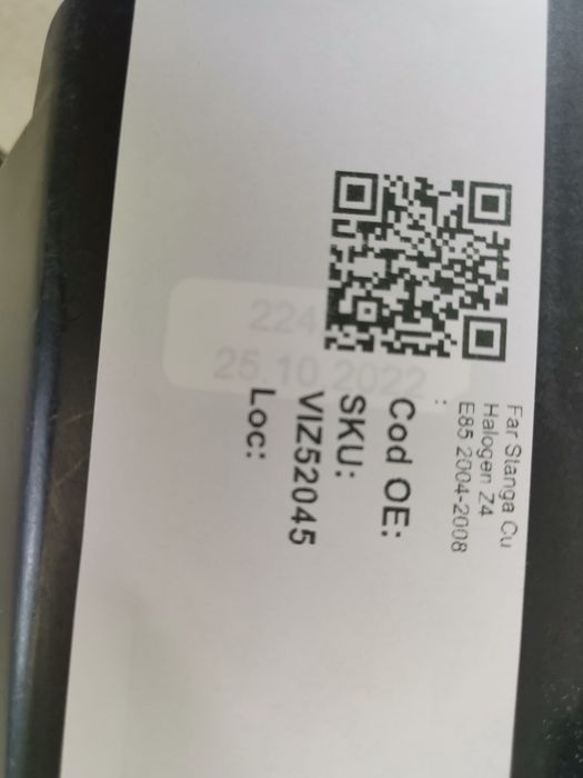 Ляв фар с халоген Z4 / Lqv far s halogen Z4 ( , , , , ) Оригинален, в