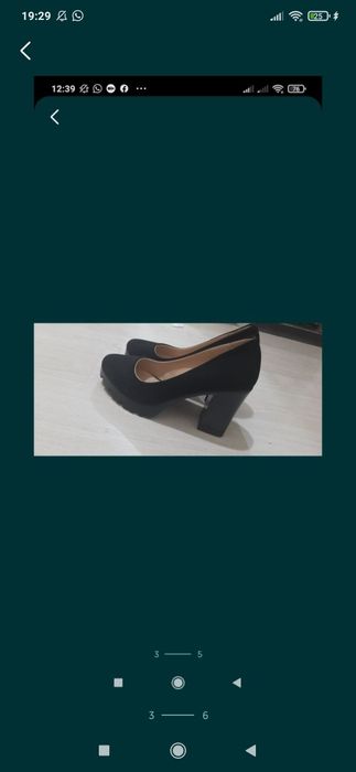 Әйел адамның туфлии сатылады