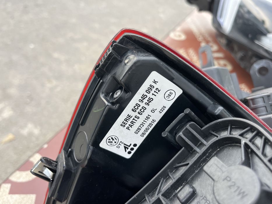 Стоп VW Polo 2016 десен