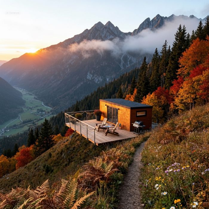 Финландска ( Log-house)Преместваема-мобилна  къща - Luxwood house LTD