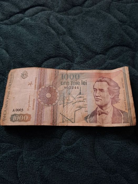 Bancnotă veche 1000 de lei