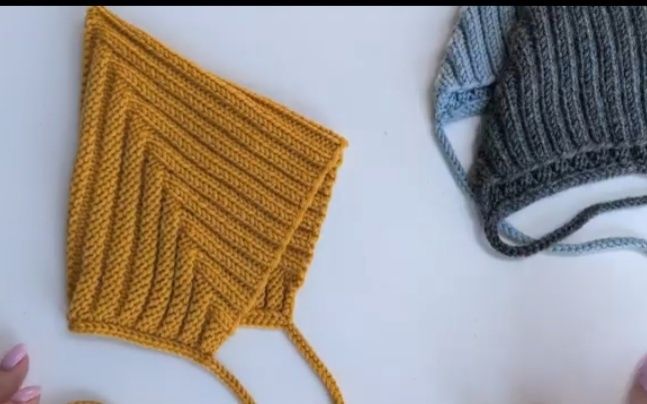 Вязаные вещи для новорождённых