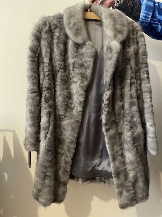 Палто от естесвен косъм