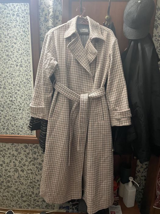 Пальто стильное длинное