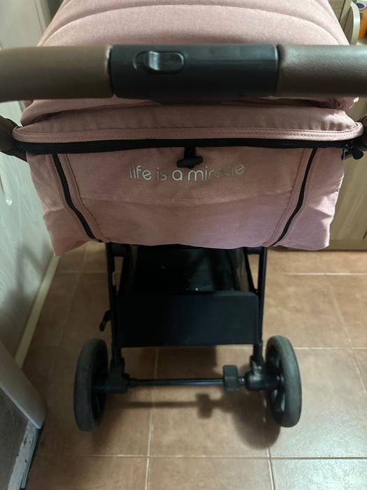 Лятна количка с покривало Chipolino - Ултера, розова