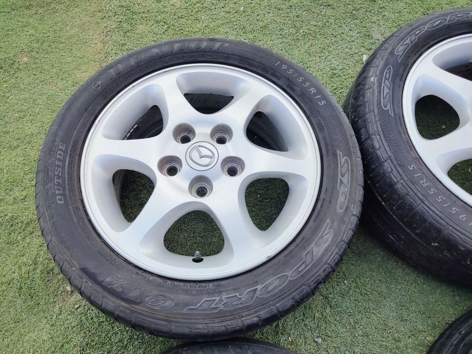 15 5x114.3 Mazda лети джанти 5х114.3 Мазда