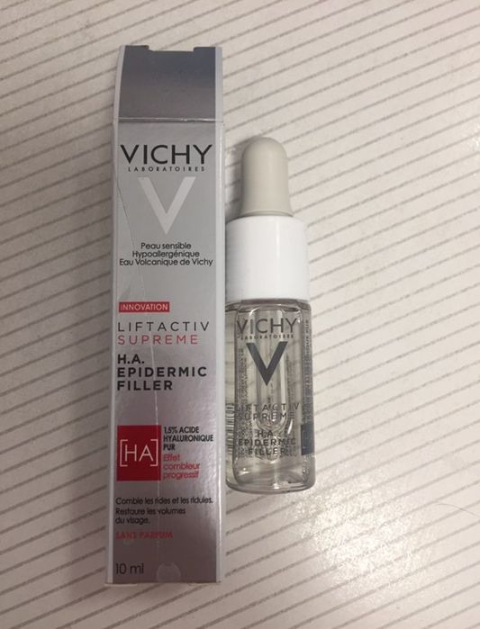 массажёр роллер и сыворотка Vichy