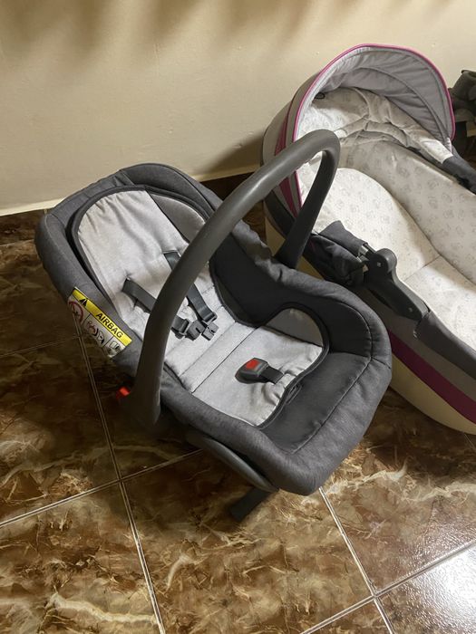 Carucior Krausman 3in1 Zen Pink