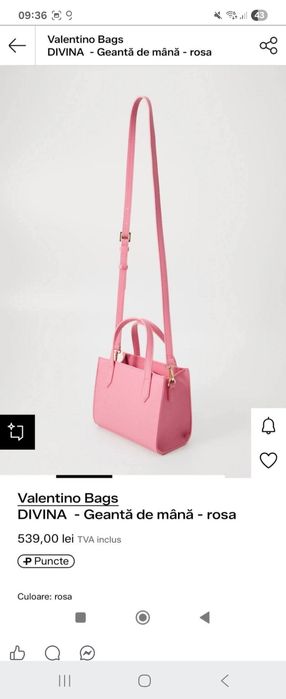 Vand geanta Valentino, noua, identica cu cea din poze
