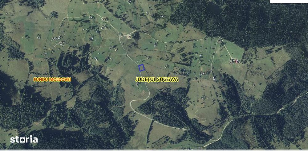 Teren intravilan 1025 mp, sat Deluț-Fundu Moldovei