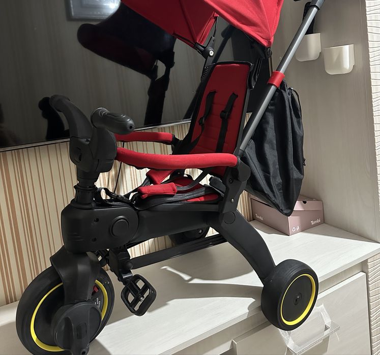 Складная велик-коляска б/у