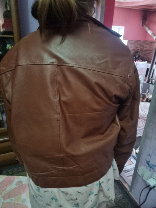 Кожанная куртка.