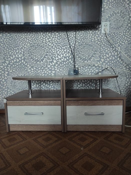 Прикроватный 2 тумбы