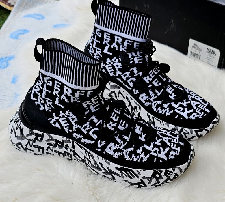 Karl Lagerfeld оригинални дамски високи сникърси 38 номер