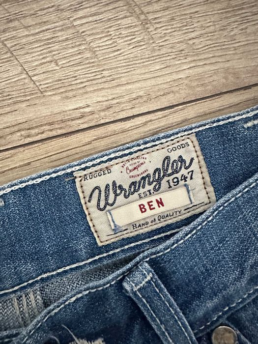 Blugi WRANGLER Ben Albastru Barbati | Marime 31 x 34 (Talie 81 cm)