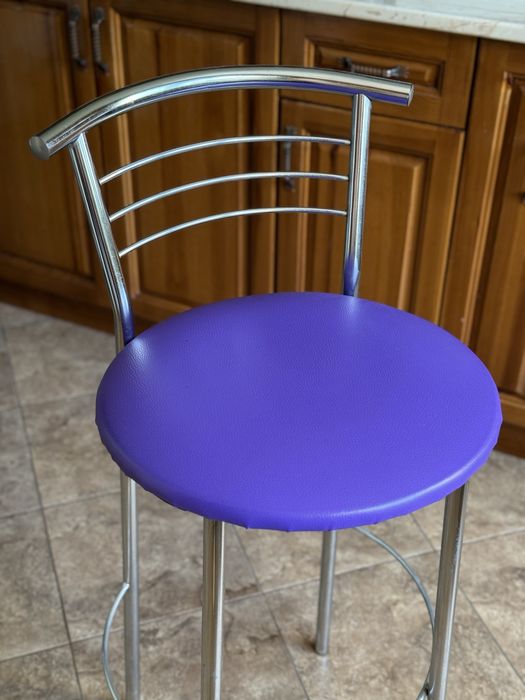 Бар стол - кожен