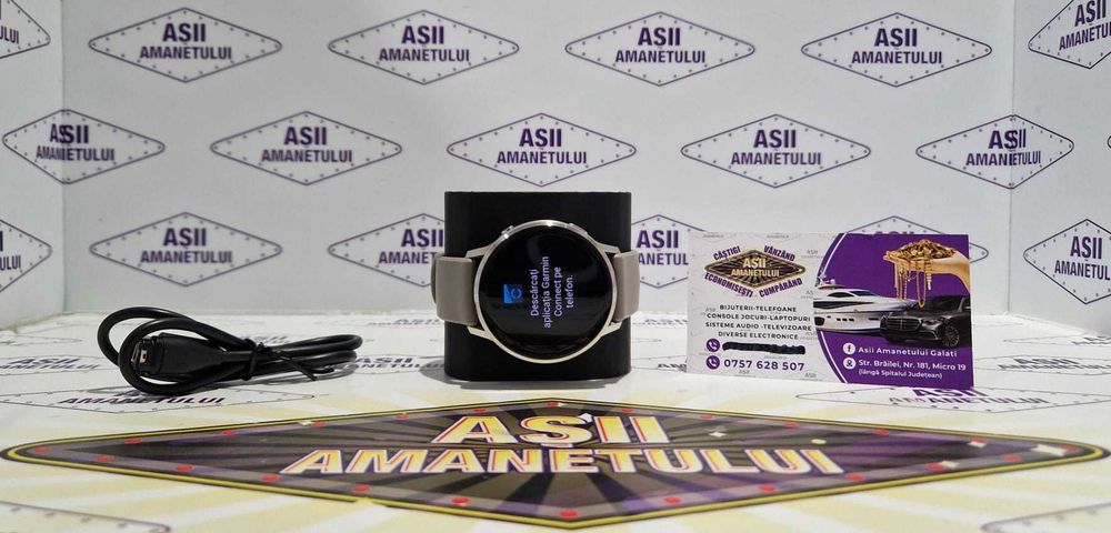 Smartwatch GARMIN Venu 4, 45mm, Wi-Fi, GPS, Android/iOS, Silver Gray