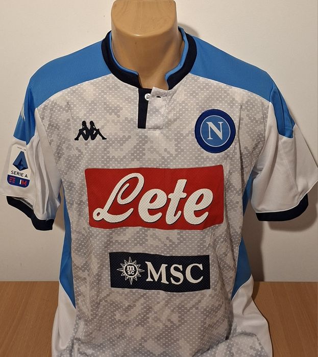 Tricou Vlad Chiriches Napoli de colectie cadou amintire autograf