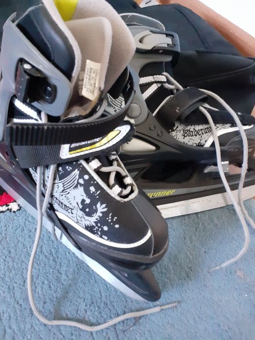 Коньки почти новые