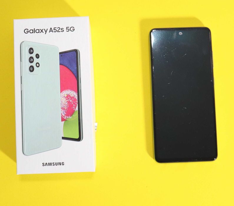Samsung Galaxy A52s dual sim 5G 128 GB + cutie + 4 huse + folie