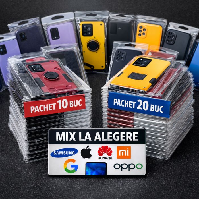 Huse telefoane EN-GROS | Pachete 10 buc | Mix la alegere | phonelab.ro