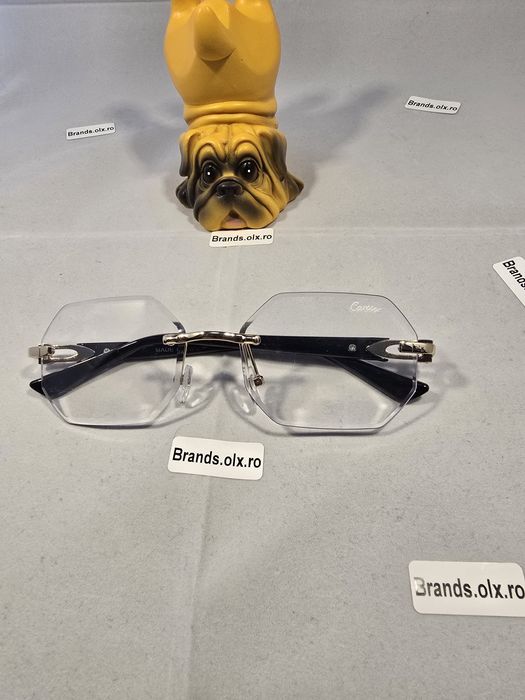 Ochelari de soare Cartier CT0439 Transparent, made in Italy