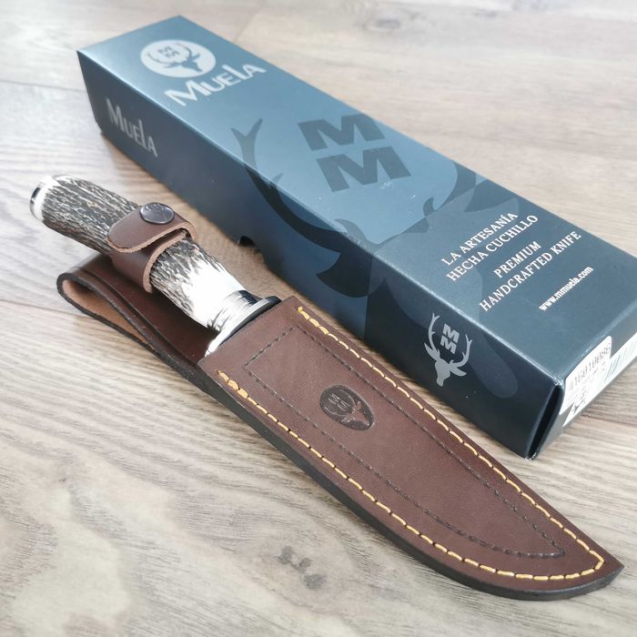 Ловен Нож Muela Elk-14 Муела Испания ЕЛЕНОВ РОГ