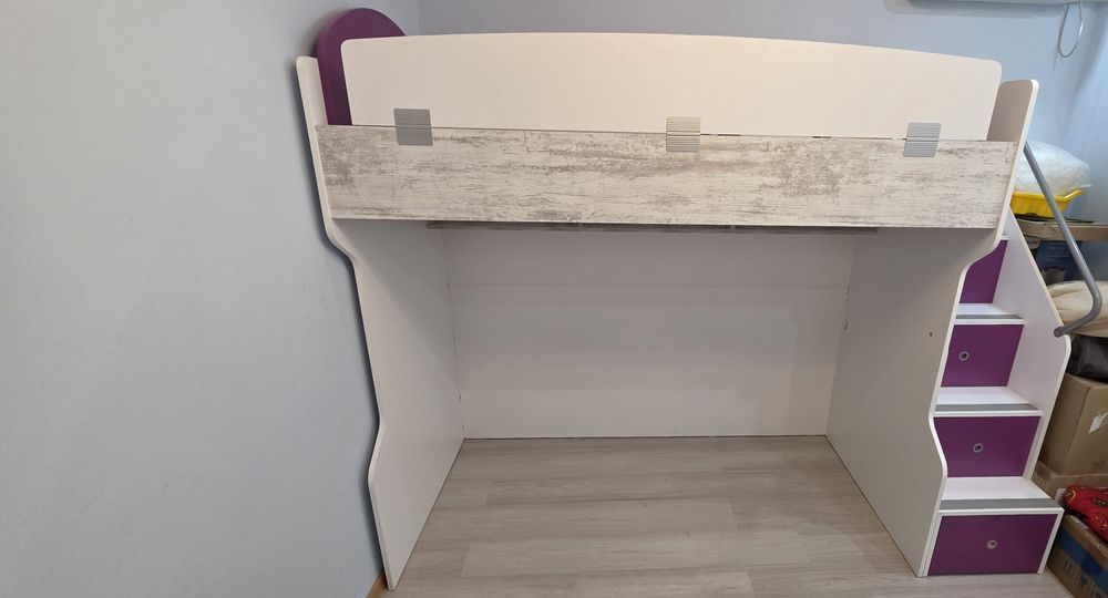 односпальная кровать-чердак