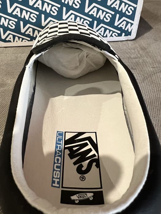 Чисто нови Vans Vault OG Slip On lx Leather Woven размер 43