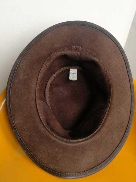 каубойска шапка дебела естествена кожа