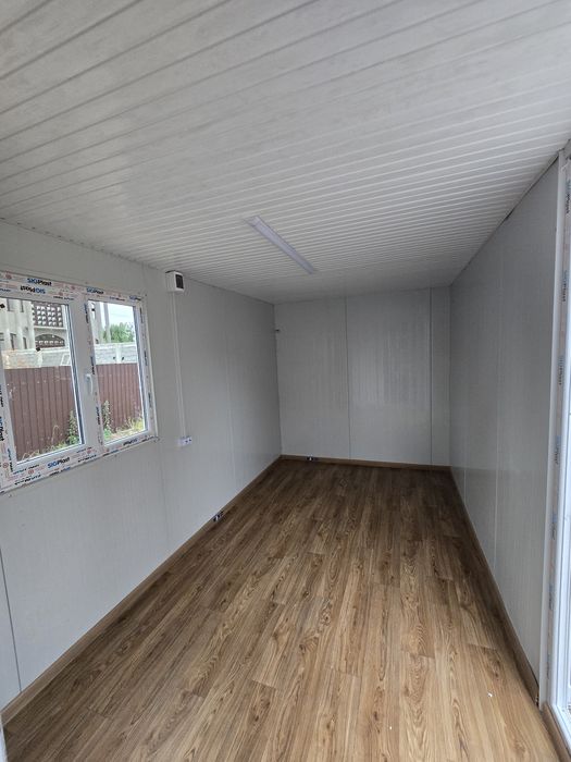 Vand Container modular cu grup sanitar wc,lavoar,cabina de dus,boiler