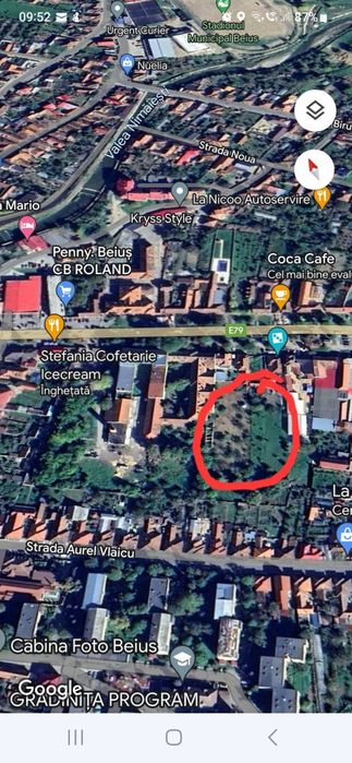 Teren 5000 mp centru Beius