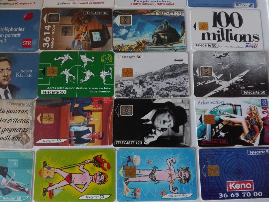 Фонокарти Франция и пощенски картички СССР.