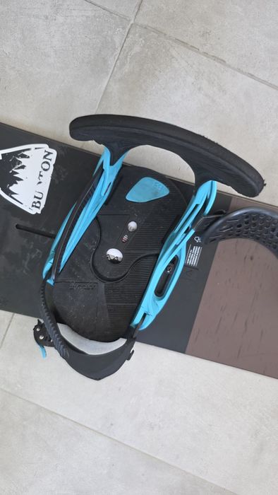 Placa Snowboard Burton Dump Truck 163 + Legaturi Burton Malavita L Est