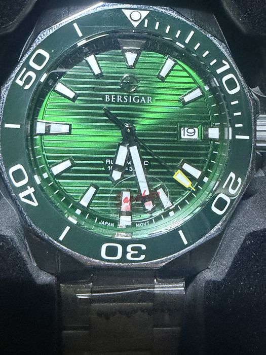 Мъжки автоматичен часовник Seiko NH35A механизъм BERSIGAR,