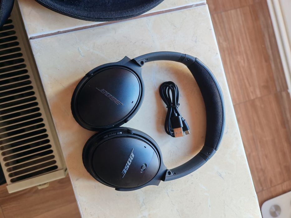 Casti BOSE QuietComfort Headphones, Bluetooth, Over-Ear, negru
