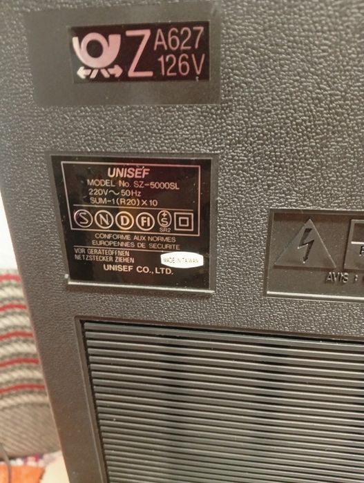 Radio Caset dublu UNISEF 5000sl