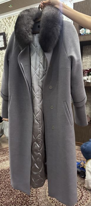 Пальто женский теплый