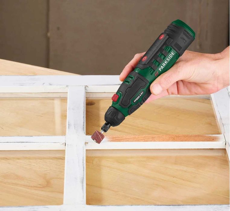 Мултишлайф акумулаторен дремел 4 в 1, 8 накрайника гравиране PFBSA4 A1