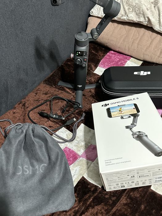 dji osmo mobile 8 + в подарок чехол dji для стабилизатора