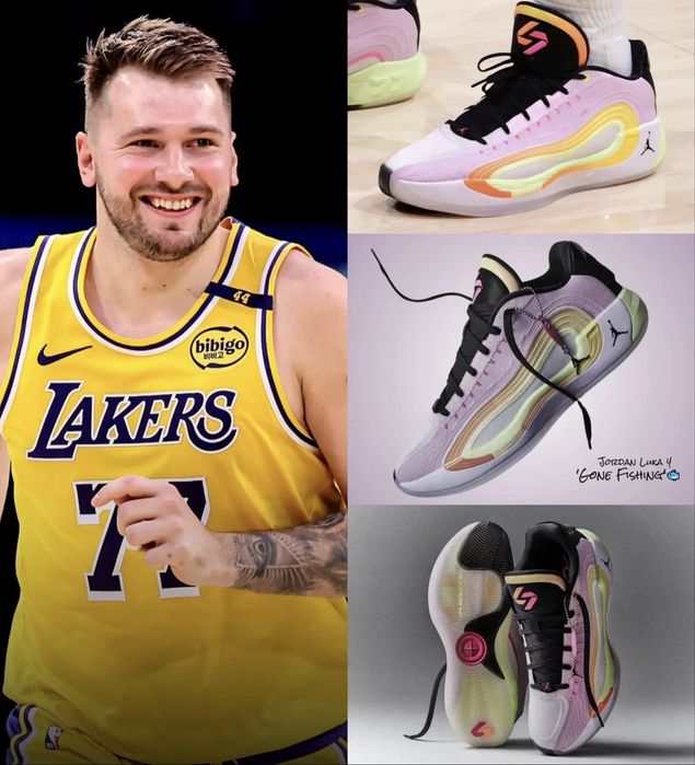 Баскетбольные Jordan Luka 4 Gone Fishing